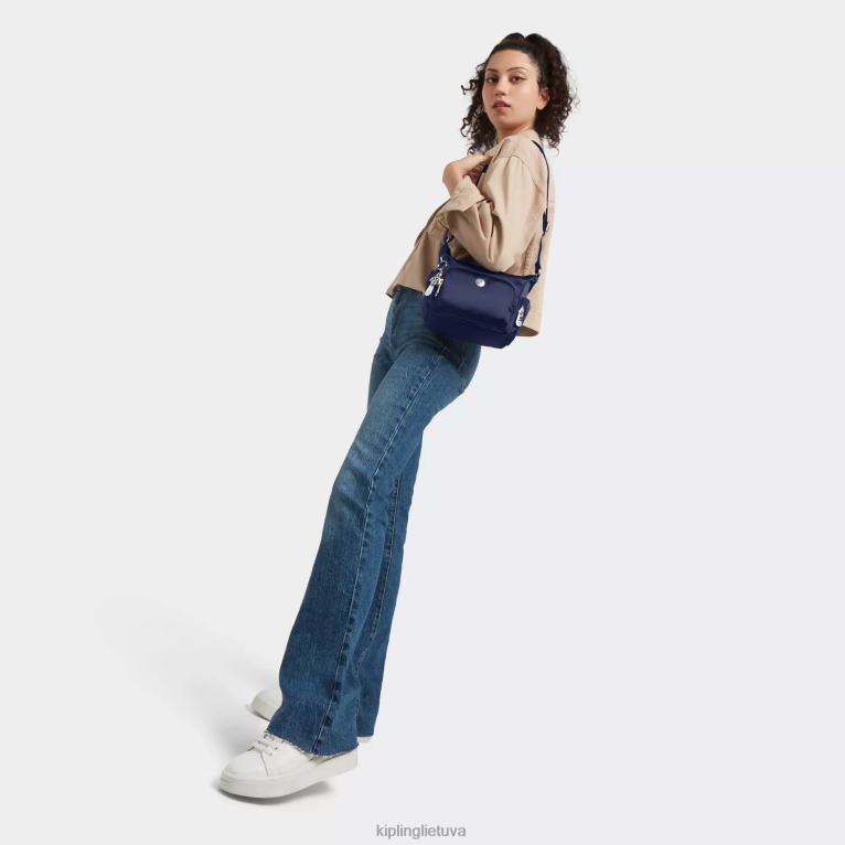 \"maišeliai\" gabbie mini crossbody krepšys 22V8R201 Kipling moterys kosminė mėlyna