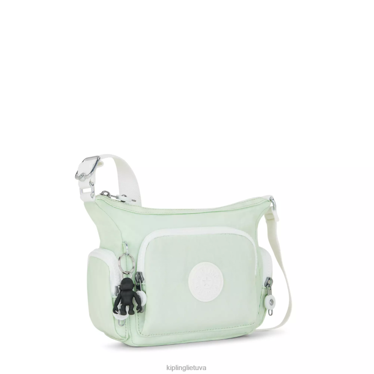 \"maišeliai\" gabbie mini crossbody krepšys 22V8R21 Kipling moterys erdvi žalia