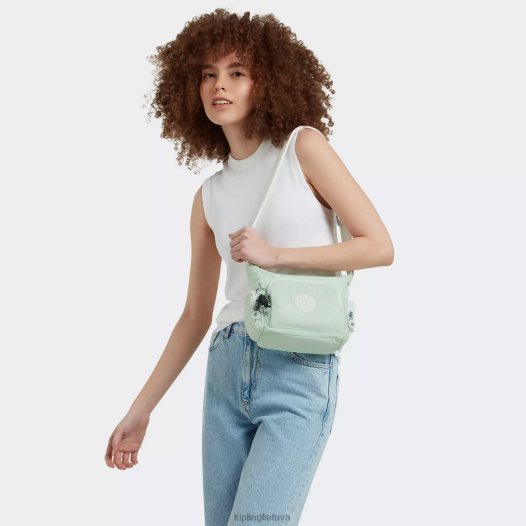 \"maišeliai\" gabbie mini crossbody krepšys 22V8R21 Kipling moterys erdvi žalia