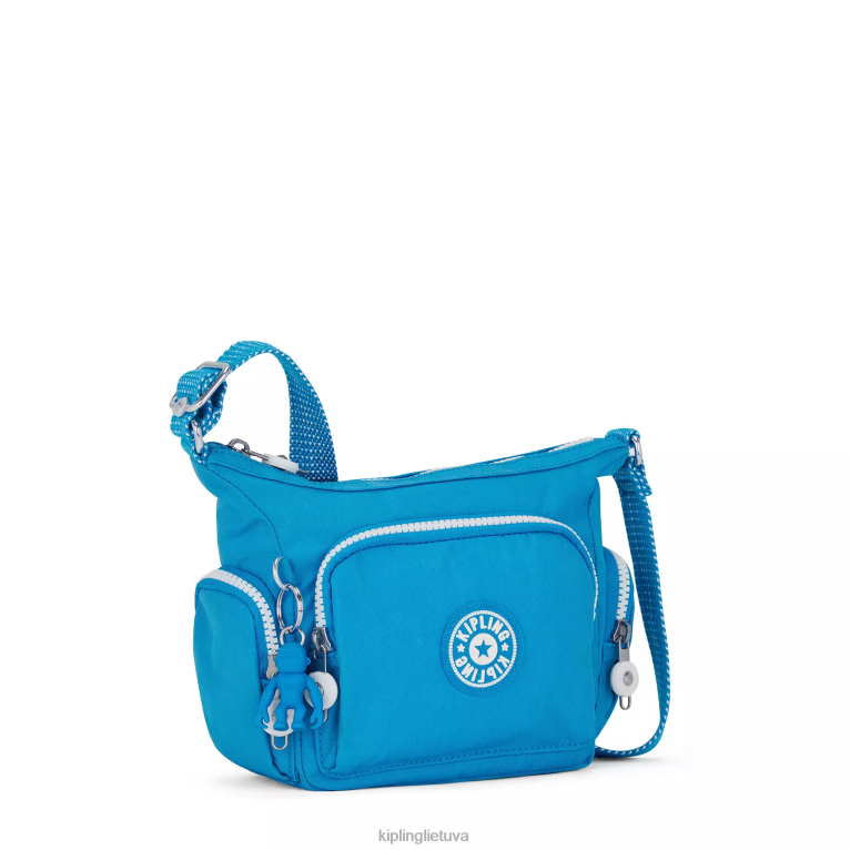 \"maišeliai\" gabbie mini crossbody krepšys 22V8R22 Kipling moterys noriai mėlyna