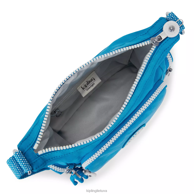 \"maišeliai\" gabbie mini crossbody krepšys 22V8R22 Kipling moterys noriai mėlyna