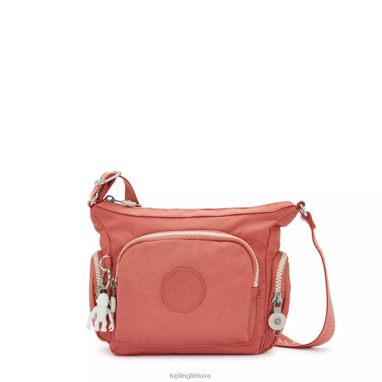 "maišeliai" gabbie mini crossbody krepšys 22V8R23 Kipling moterys vintažinė rožinė