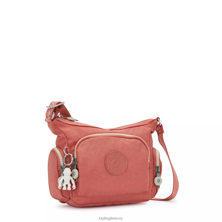 \"maišeliai\" gabbie mini crossbody krepšys 22V8R23 Kipling moterys vintažinė rožinė