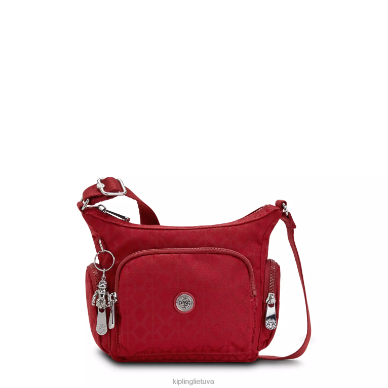 "maišeliai" gabbie mini crossbody krepšys 22V8R73 Kipling moterys parašas raudonas