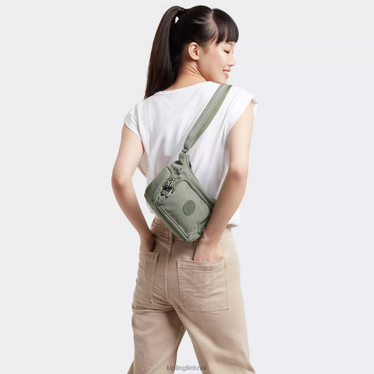 \"maišeliai\" gabbie mini crossbody krepšys 22V8R74 Kipling moterys tamsūs jūros dumbliai