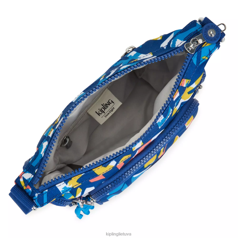 \"maišeliai\" gabbie mini margintas crossbody krepšys 22V8R139 Kipling moterys neoninis