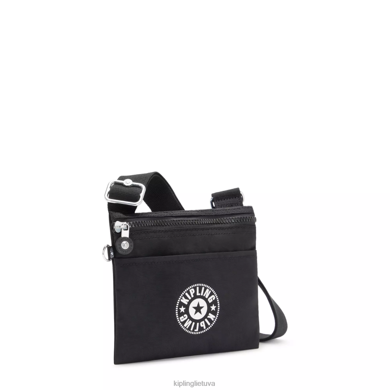 \"maišeliai\" gib crossbody krepšys 22V8R236 Kipling moterys juoda lite