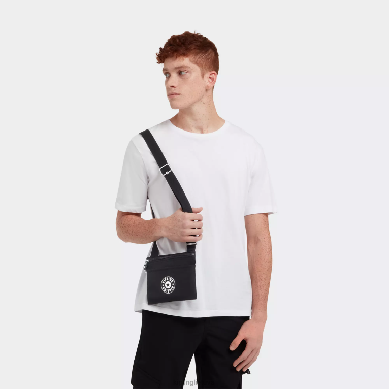 \"maišeliai\" gib crossbody krepšys 22V8R236 Kipling moterys juoda lite