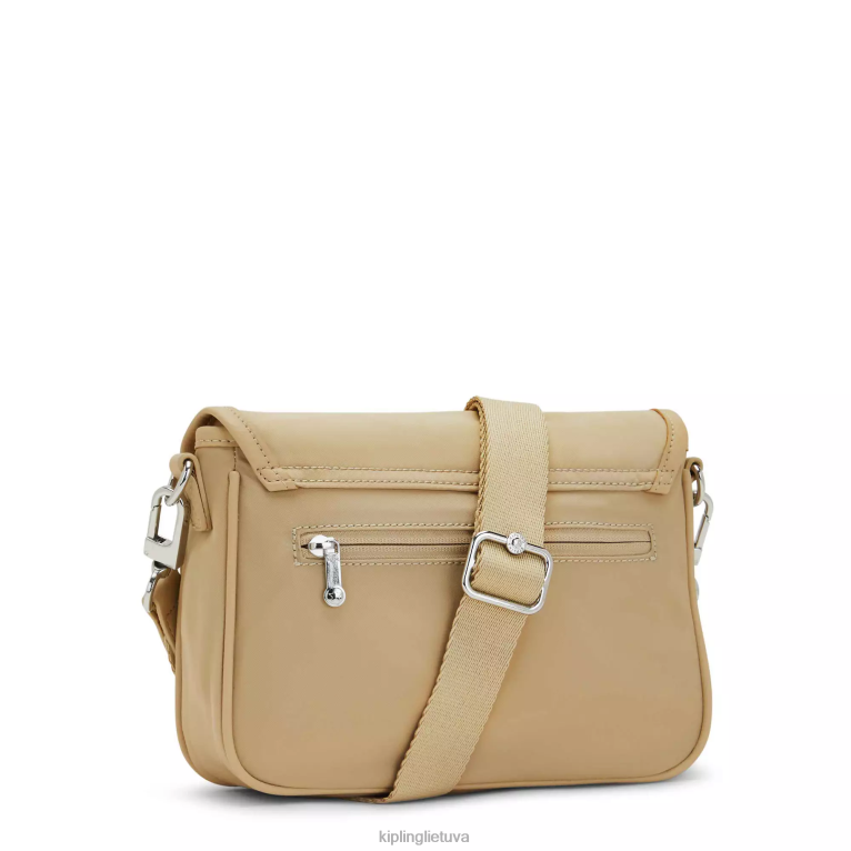 \"maišeliai\" inaki mažas crossbody krepšys 22V8R180 Kipling moterys natūrali smėlio spalvos