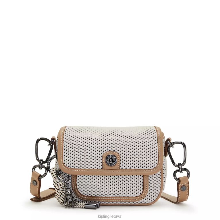 "maišeliai" inaki mažas crossbody krepšys 22V8R60 Kipling moterys kuklus smėlio spalvos