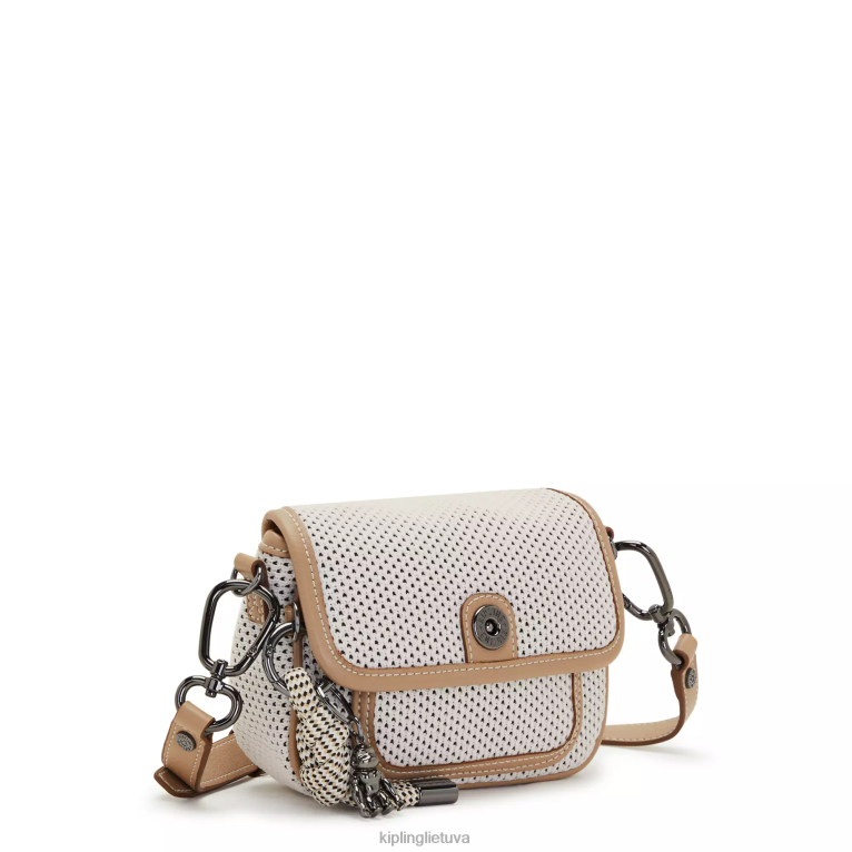 \"maišeliai\" inaki mažas crossbody krepšys 22V8R60 Kipling moterys kuklus smėlio spalvos