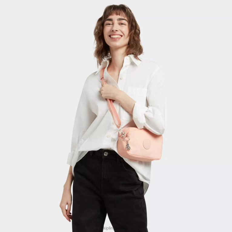 \"maišeliai\" milda crossbody krepšys 22V8R68 Kipling moterys sodo rožė