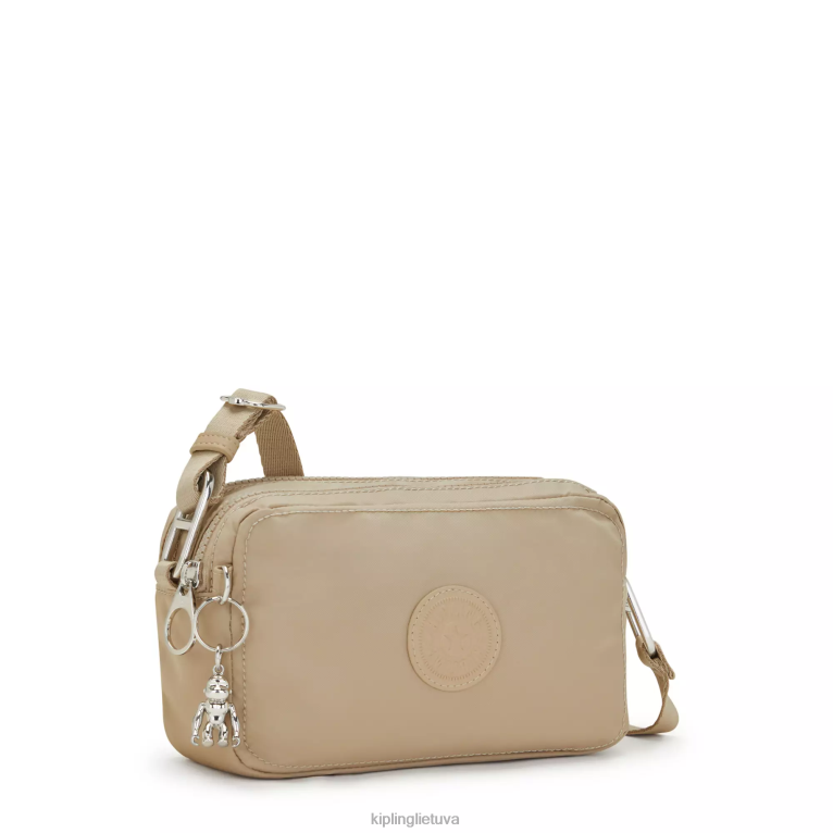 \"maišeliai\" milda crossbody krepšys 22V8R69 Kipling moterys natūrali smėlio spalvos