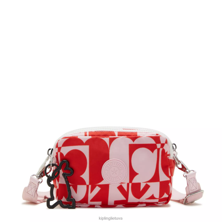 "maišeliai" milda minju kim crossbody bag 22V8R43 Kipling moterys minju multi print