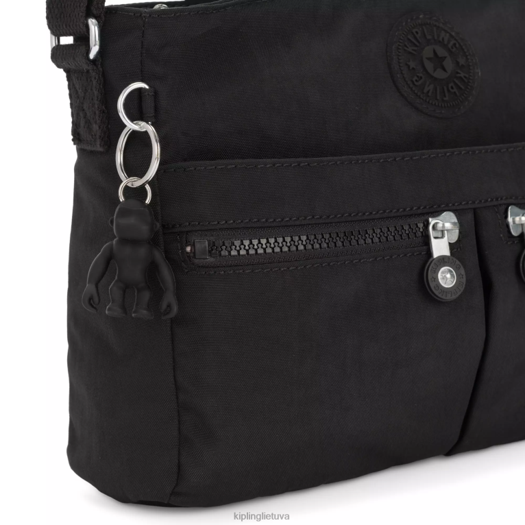 \"maišeliai\" naujas angie crossbody krepšys 22V8R168 Kipling moterys juodas noir