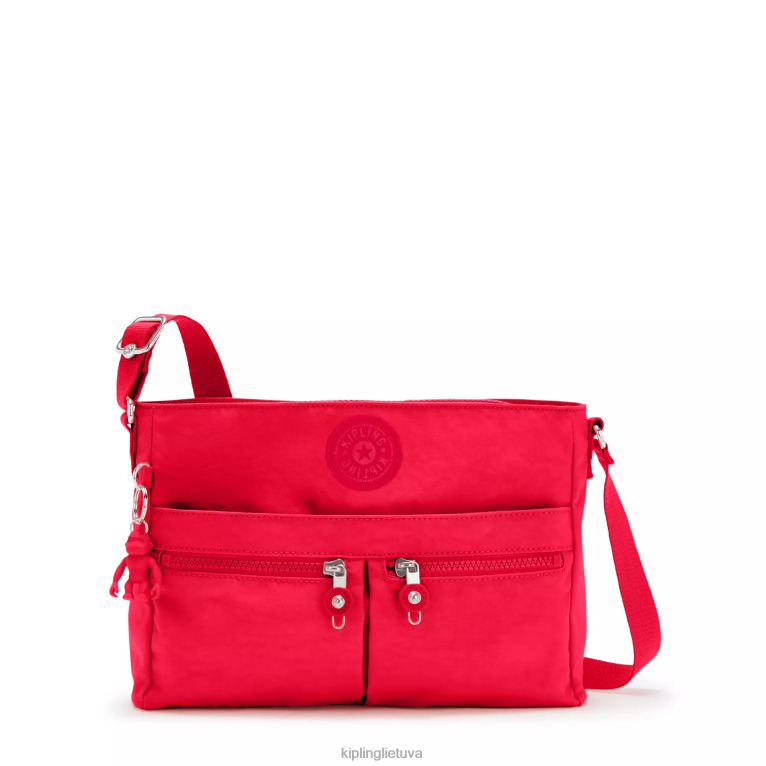 "maišeliai" naujas angie crossbody krepšys 22V8R171 Kipling moterys raudonasis raudonasis