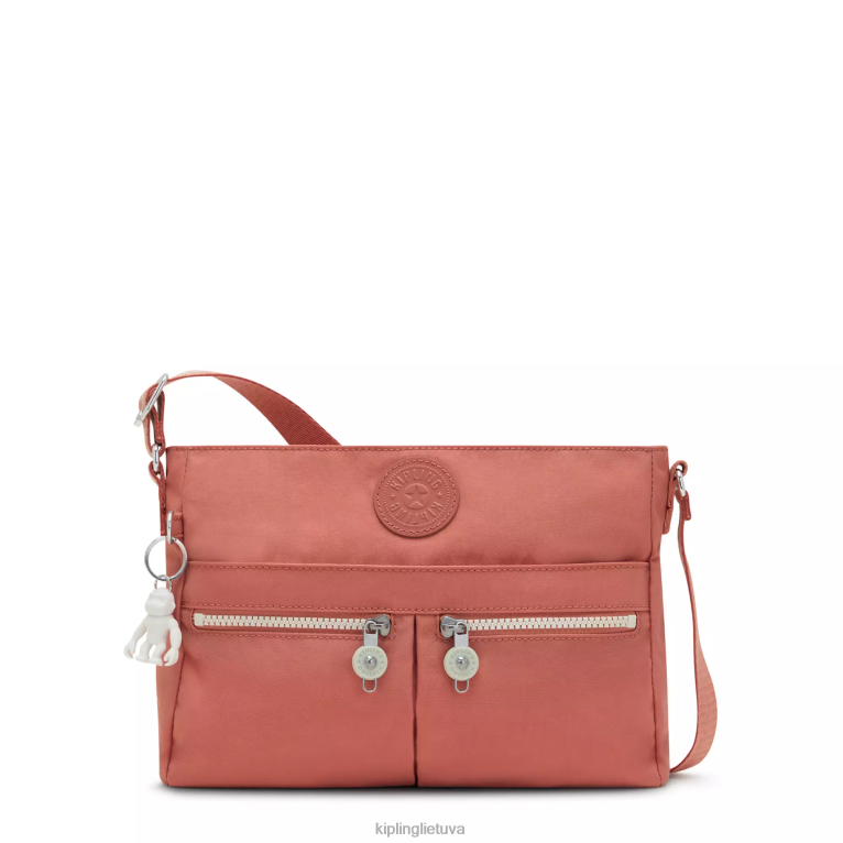 "maišeliai" naujas angie crossbody krepšys 22V8R172 Kipling moterys vintažinė rožinė