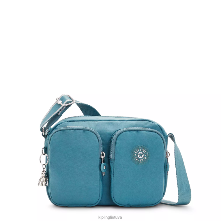 "maišeliai" patti crossbody krepšys 22V8R217 Kipling moterys vandenyno žalsva