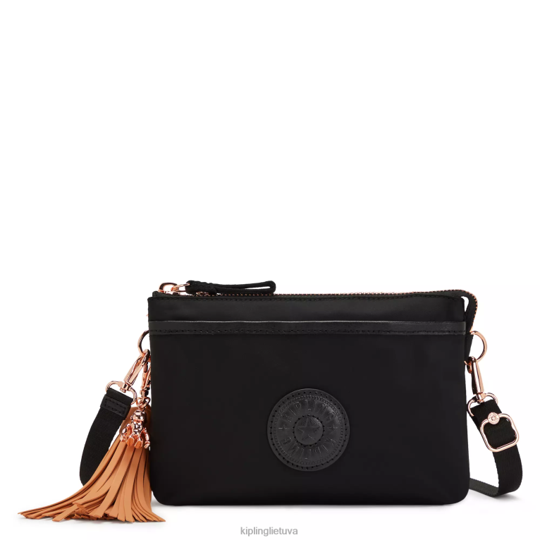 "maišeliai" riri crossbody krepšys 22V8R103 Kipling moterys rožė juoda