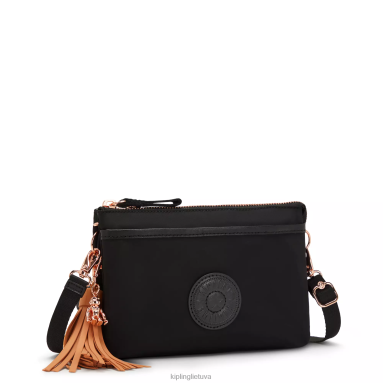 \"maišeliai\" riri crossbody krepšys 22V8R103 Kipling moterys rožė juoda