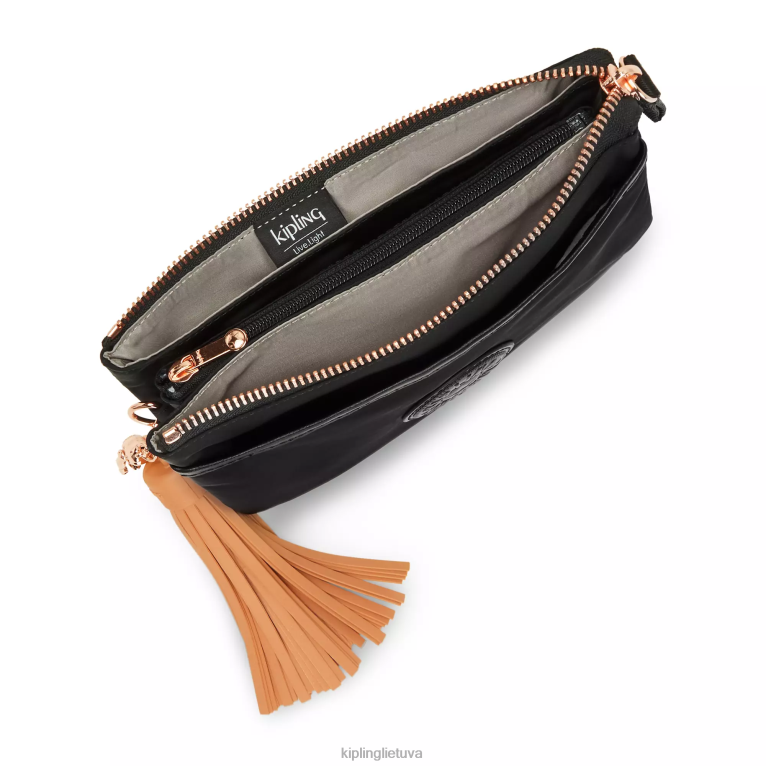 \"maišeliai\" riri crossbody krepšys 22V8R103 Kipling moterys rožė juoda