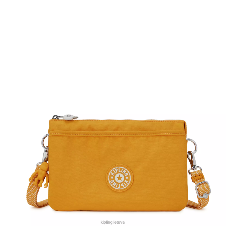 "maišeliai" riri crossbody krepšys 22V8R123 Kipling moterys greita geltona