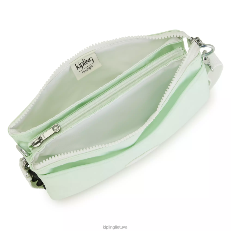 \"maišeliai\" riri crossbody krepšys 22V8R125 Kipling moterys erdvi žalia