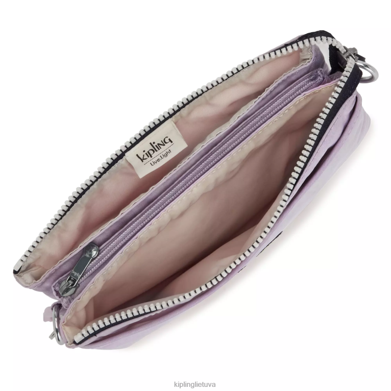 \"maišeliai\" riri crossbody krepšys 22V8R128 Kipling moterys švelnus alyvinis blokas
