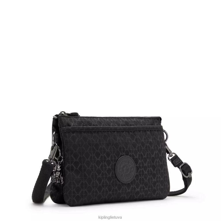 \"maišeliai\" „riri“ spausdintas „crossbody“ krepšys 22V8R187 Kipling moterys parašas įspaustas