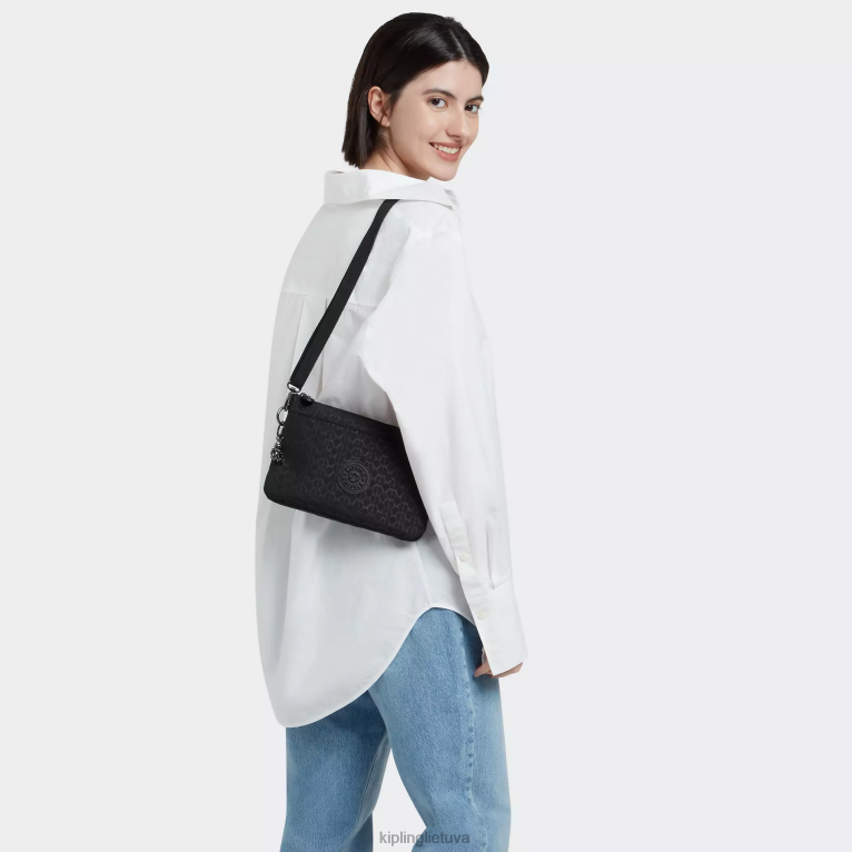 \"maišeliai\" „riri“ spausdintas „crossbody“ krepšys 22V8R187 Kipling moterys parašas įspaustas