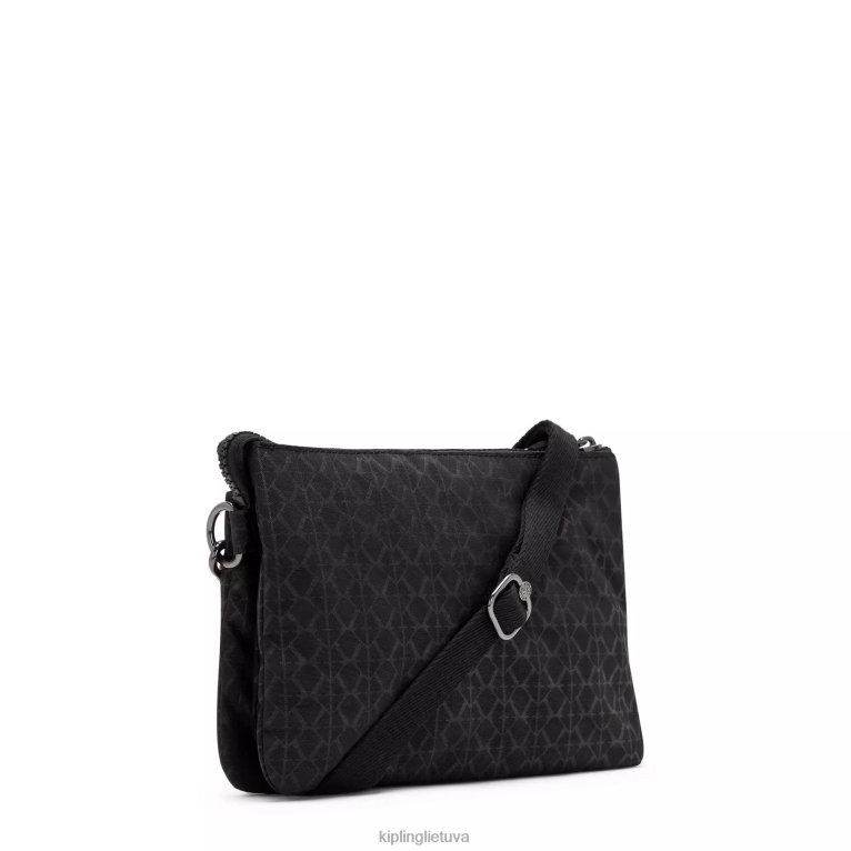 \"maišeliai\" „riri“ spausdintas „crossbody“ krepšys 22V8R187 Kipling moterys parašas įspaustas