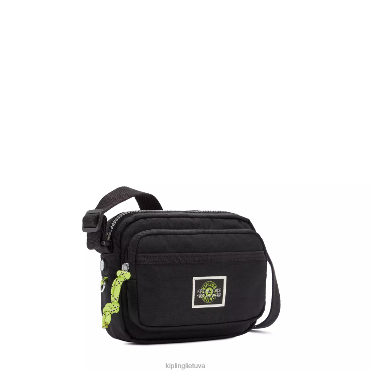 \"maišeliai\" sisko crossbody krepšys 22V8R173 Kipling moterys slėnis juodas