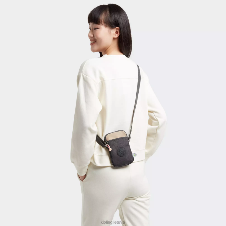 \"maišeliai\" sutampa crossbody telefono krepšys 22V8R181 Kipling moterys atsitiktinis dūmas