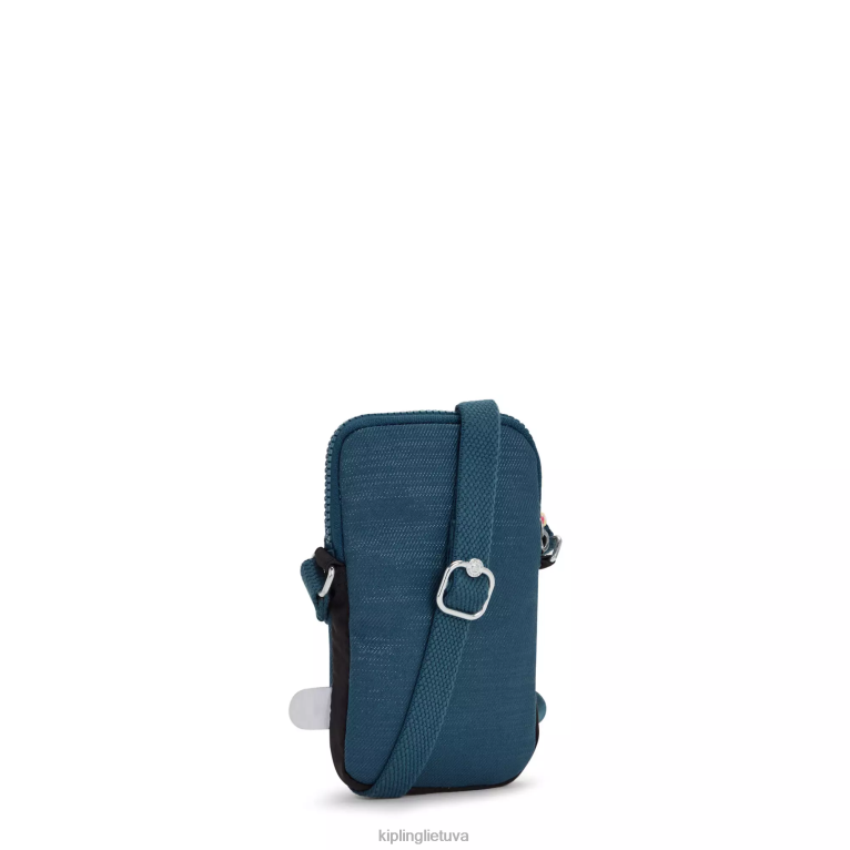 \"maišeliai\" sutampa crossbody telefono krepšys 22V8R182 Kipling moterys austa žalsvai melsva