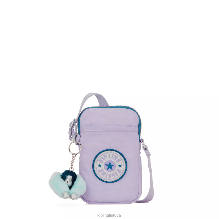 "maišeliai" sutampa crossbody telefono krepšys 22V8R28 Kipling moterys begalinis alyvinis linksmumas