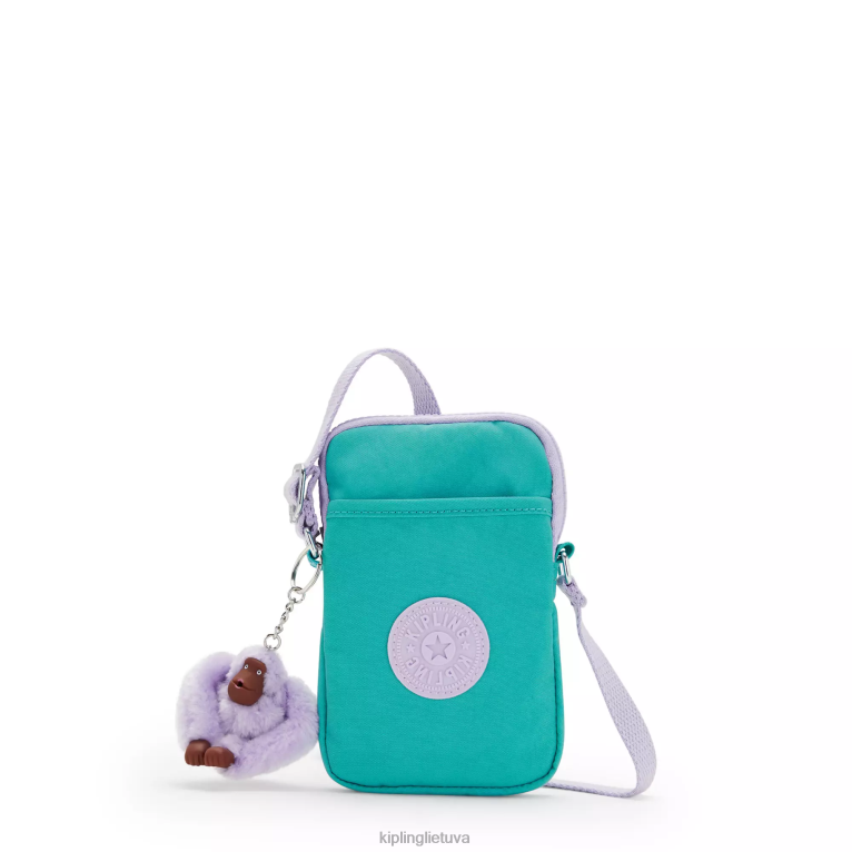 "maišeliai" sutampa crossbody telefono krepšys 22V8R49 Kipling moterys banglentininkas žalias