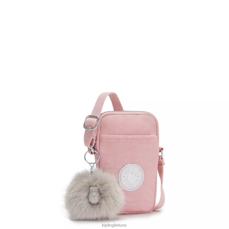\"maišeliai\" sutampa crossbody telefono krepšys 22V8R51 Kipling moterys nuotakos rožė