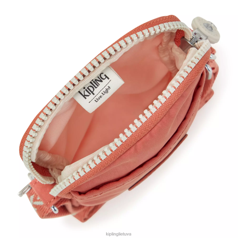 \"maišeliai\" sutampa crossbody telefono krepšys 22V8R54 Kipling moterys vintažinė rožinė