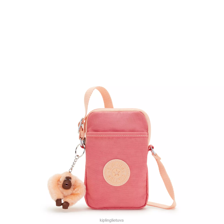"maišeliai" sutampa crossbody telefono krepšys 22V8R55 Kipling moterys džiaugsminga rožinė