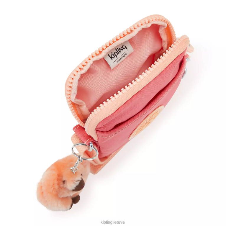 \"maišeliai\" sutampa crossbody telefono krepšys 22V8R55 Kipling moterys džiaugsminga rožinė