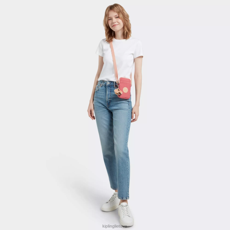 \"maišeliai\" sutampa crossbody telefono krepšys 22V8R55 Kipling moterys džiaugsminga rožinė