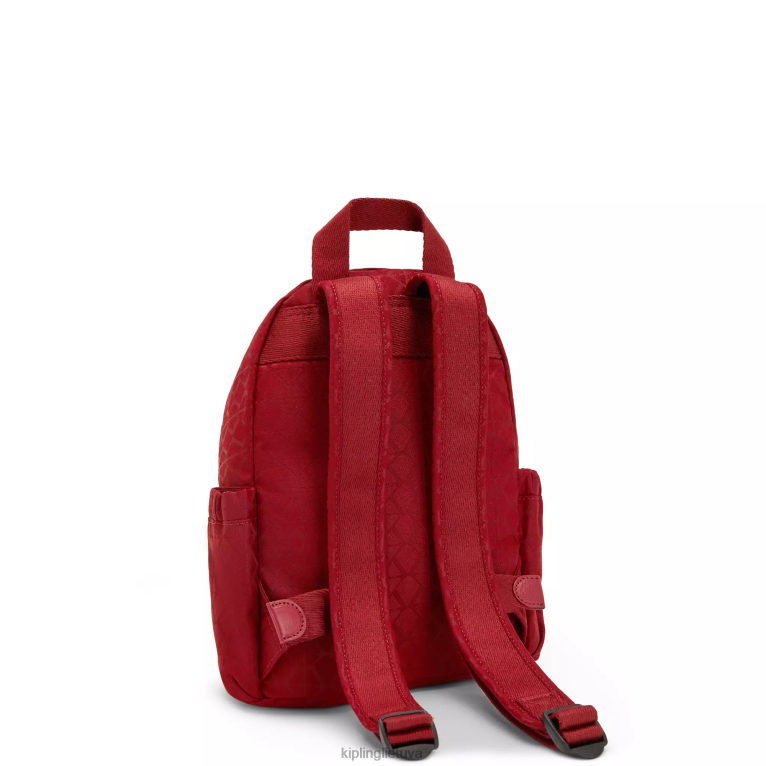 \"maišeliai\" delia mini kuprinė 22V8R387 Kipling moterys parašas raudonas