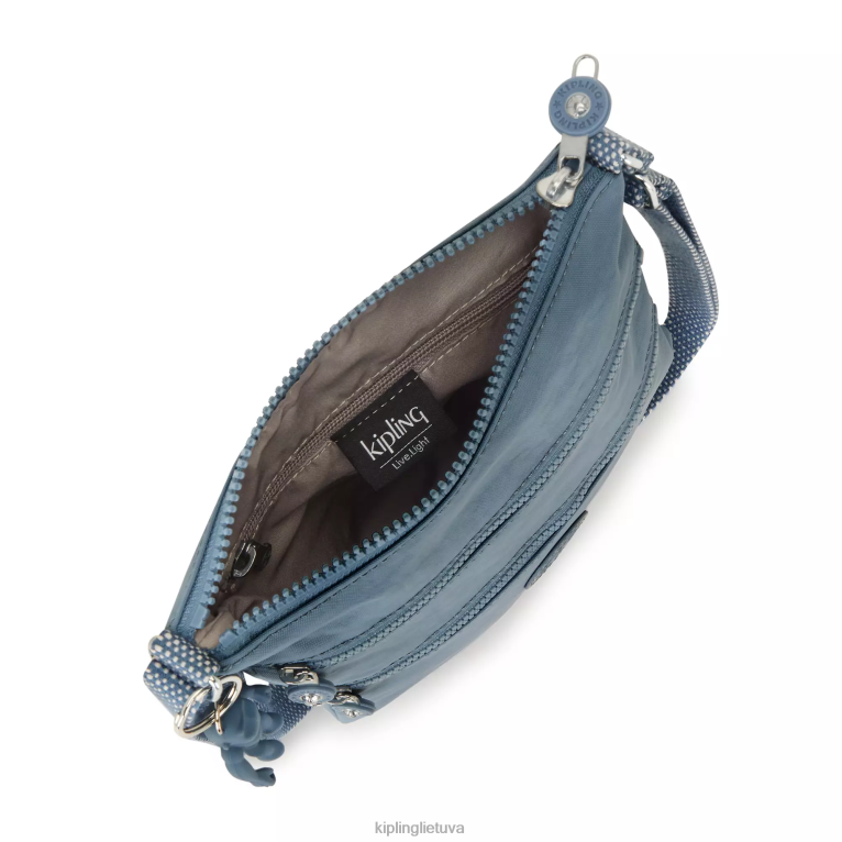 \"maišeliai\" keiko crossbody mini krepšys 22V8R84 Kipling moterys šepetys mėlynas