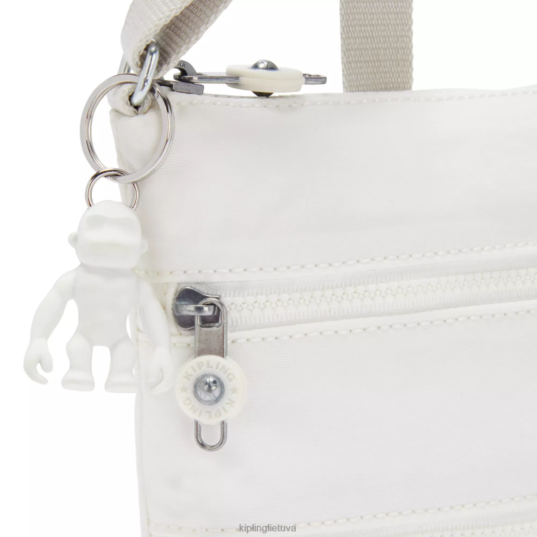 \"maišeliai\" keiko crossbody mini krepšys 22V8R89 Kipling moterys naujas alebastras