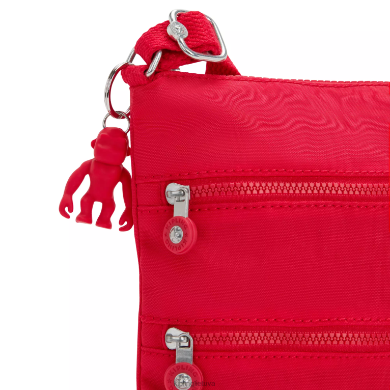 \"maišeliai\" keiko crossbody mini krepšys 22V8R92 Kipling moterys raudonasis raudonasis