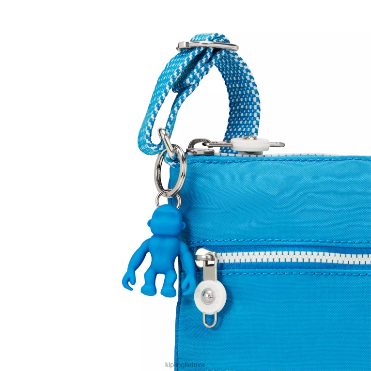\"maišeliai\" keiko crossbody mini krepšys 22V8R94 Kipling moterys noriai mėlyna