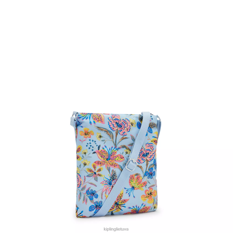 \"maišeliai\" keiko margintas crossbody mini krepšys 22V8R6 Kipling moterys laukinės gėlės