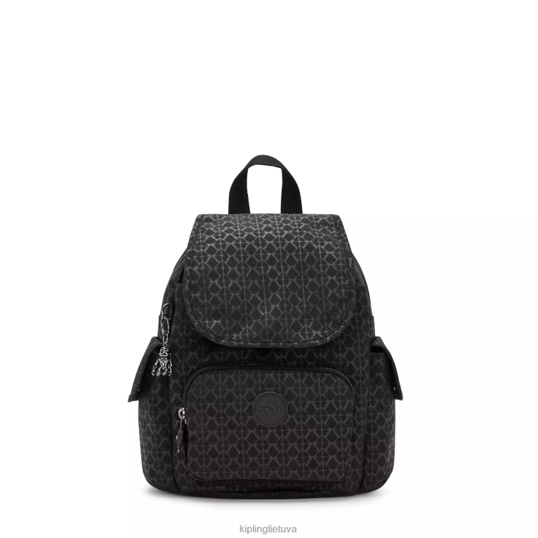 "maišeliai" miesto pakuotė mini spausdinta kuprinė 22V8R396 Kipling moterys parašas įspaustas