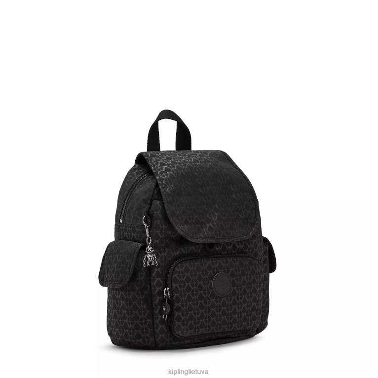 \"maišeliai\" miesto pakuotė mini spausdinta kuprinė 22V8R396 Kipling moterys parašas įspaustas
