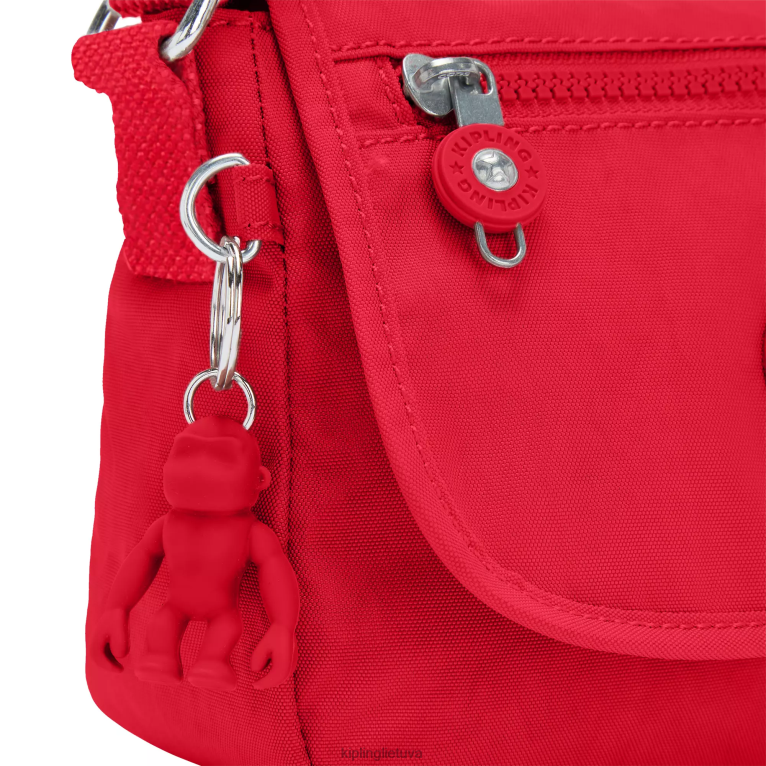\"maišeliai\" sabian crossbody mini krepšys 22V8R195 Kipling moterys raudonasis raudonasis